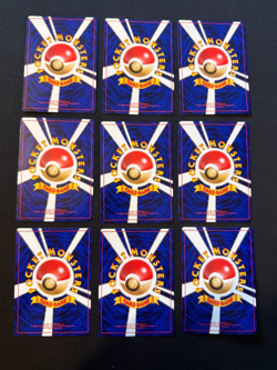 Pokemon Japanese Pocket Monsters Card Base Set Fire Energy Lot of 9 - Image 2