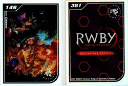 Chasm & RWBY Grimm #146 #381 Limited Run Trading Card Silver New - Image 1