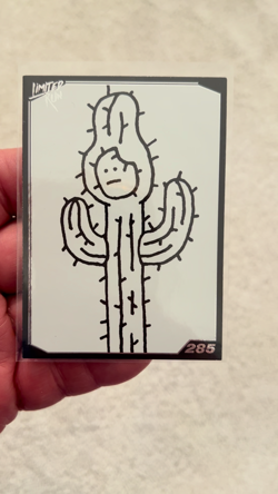 West of Loathing Limited Run Games Silver Trading Card #285 New No Crease Mint - Image 2