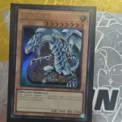 Yu-Gi-Oh! Blue-Eyes White Dragon KC01-EN004 Normal ATK 3000 DEF 2500 Konami - Image 1