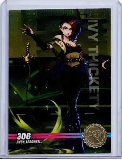 RWBY Arrowfell Limited Run Games Gold Trading Card #306 New Mint - Image 1