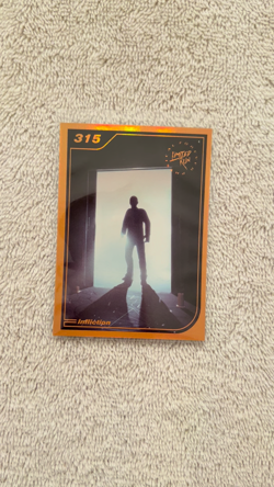 Infliction Limited Run Games Gold Trading Card #315 New No Creases or Tears Mint - Image 2