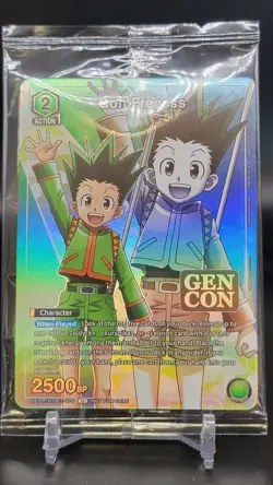 Gon Freecss 2024 Union Arena Gen Con Promo Sealed UEPR/HTR-1-076 - Image 1
