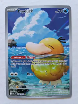 Psyduck Ascended Heroes 226 Pokemon Card TCG Illustration Rare NM Pack Fresh - Image 3