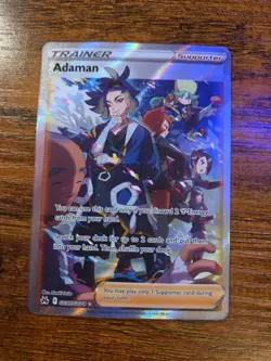 Adaman GG57/GG70 Crown Zenith Galarian Gallery NM Full Art Pokemon Card - Image 1