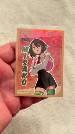 River City Girls Fans Limited Run Games Gold Trading Card #370 New Mint - Image 2