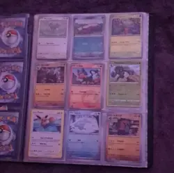Pokemon TCG 54 card lot Holo,, English Japanese Chinese comes with binder - Image 2