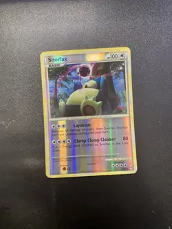 Pokemon Snorlax 33/95 Call Of Legends Reverse Holo 2011 Card - Image 1