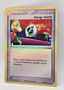 Pokemon Card - Energy Switch Ruby & Sapphire 82/109 Reverse Holo Uncommon - Image 3