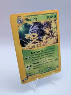 Weezing - 70/165 Regular Rare English Expedition Pokemon Card MP - Image 1