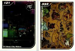 Shantae Pirate's Curse & Neon City Limited Run Silver Trading Card #121 #333 New - Image 1