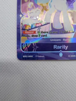 Hasbro My Little Pony CCG Rarity BP01-SR06 1st Edition Holo Unicorn Card - Image 4