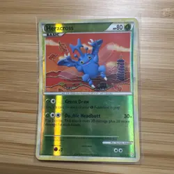 Heracross 43/123 heartgold soulsilver, reverse holo. Pokemon card - Image 1