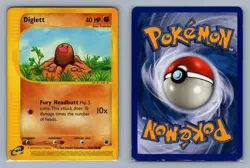 Diglett #106/165 Expedition Base Set Pokemon Card - LP - Image 1
