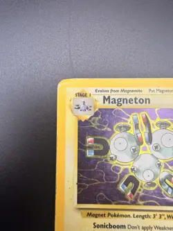Magneton - Pokemon Trading Card Game - Fossil Set - Shiny Holo Rare - Image 5