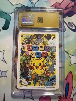 CGC Pristine 10 Magikarp Pokemon Taruka Effect Card Japanese 2025 Card - Image 3