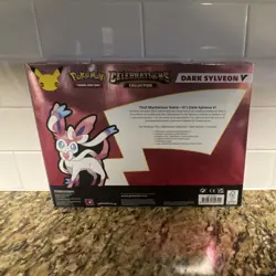 Pokemon TCG Celebrations Dark Sylveon V Collection Box 23 Cards English 2021 - Image 2