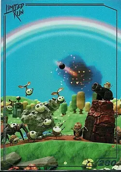 PixelJunk Monsters 2 Limited Run Games Silver Trading Card #280 New Mint - Image 1