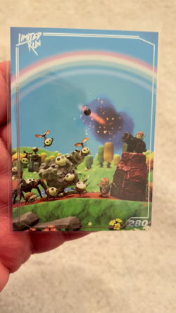 PixelJunk Monsters 2 Limited Run Games Silver Trading Card #280 New Mint - Image 2