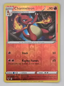 Pokemon TCG Charizard Evoution Line Set Reverse Foil Vivid Voltage (3 Cards) - Image 3