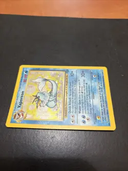 1999 Pokemon Jungle Vaporean Holo Card 12/64 - Image 2