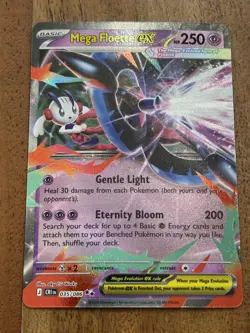 Pokemon TCG Mega Floette Ex 035/086 Chaos Rising Double Rare NM Card - Image 1