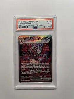 2024 POKEMON PAF EN-PALDEAN FATES SPECIAL ILLUSTRATION RARE CHARIZARD EX - PSA 9 - Image 1