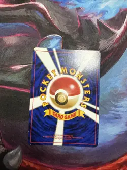 Hitmonchan NO. 107 Holo Rare Base Set Japanese Pokemon Card LP- - Image 2