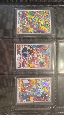 Series 2 First Partner Illustration Galar Grookey 052, Scorbunny 053, Sobble 054 - Image 1