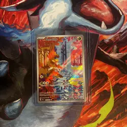 POKEMON TCG- Deerling 165/162 SV05: Temporal Forces Illustration Rare NM M - Image 1