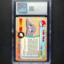 topps Pokemon TV Animation Edition Series 2 Rainbow Holo Foil CGC 8 #89 Muk - Image 2