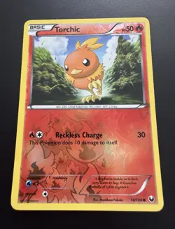 Torchic 14/108 Pokemon TCG Dark Explorers Reverse Holo - Image 1
