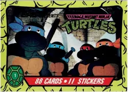 Teenage Mutant Ninja Turtles #1 Trading Card The Epic Begins 1989 New Mint - Image 1