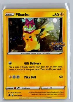 Pikachu SWSH234 Holo Promo Sword & Shield Promo Pokemon Near Mint - Image 1