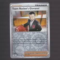 Team Rocket's Giovanni 174/182 Uncommon Destined Rivals Pokemon Reverse Holo NM - Image 1