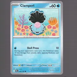 Clamperl 054/182 Common Destined Rivals Pokemon Near Mint - Image 1
