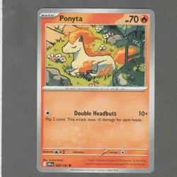 Ponyta 029/182 Common Destined Rivals Pokemon Near Mint - Image 1
