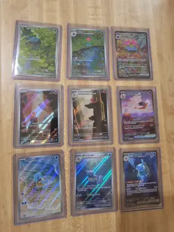 Pokemon 151 Complete Starter Set English Charizard Venusaur Blastoise All PC NM+ - Image 1