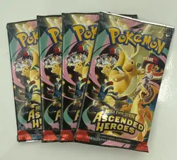 Lot Of 4 Ascended Heros Packs Brand New Factory Sealed - Image 1
