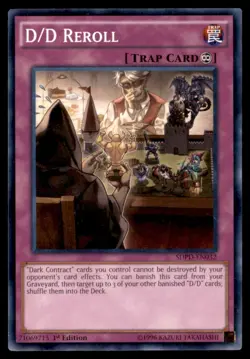 Yu Gi Oh! D/D Reroll SDPD EN032 SDPD 1st Edition Regular - Image 1