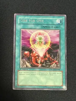 Yugioh One for One RGBT-EN045 Rare 1st Edition Lightly Played - Image 1