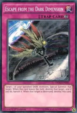 Yugioh - Escape from the Dark Dimension (1st Edition) - DESO-EN045 (P) - Image 1