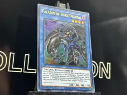 Yugioh Paladin of Dark Dragon DLCS-EN069 1st Edition Ultra Rare Holo - Image 4