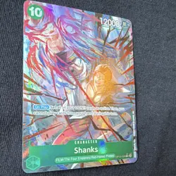 ONE PIECE Shanks (Alternate Art) OP13-028 Super Rare Foil 12000 Carrying on His… - Image 3