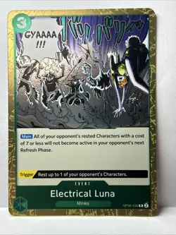 Electrical Luna OP08-036 Event Two Legends Foil One Piece - Image 1