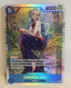 One Piece Nefeltari EB03-024 SR Heroines Edition NM Pack Fresh! - Image 1