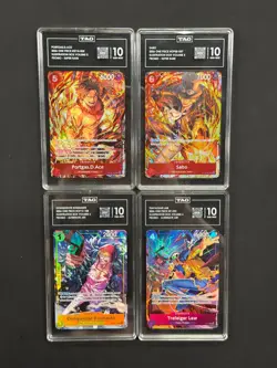 One Piece Illustration Box Vol. 5 & 6 Sabo Ace Rosinante Law TAG 10 Full Set - Image 1