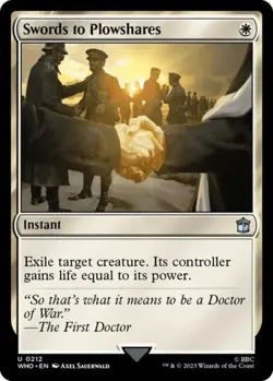 Swords to Plowshares - Near Mint MTG Universes Beyond: Doctor Who - Image 1