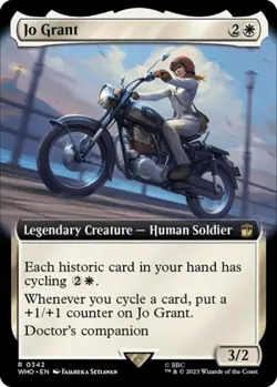 Jo Grant (Extended Art) - Near Mint MTG Universes Beyond: Doctor Who - Image 1