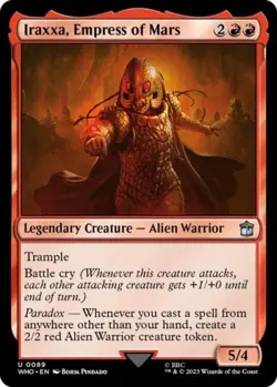Iraxxa, Empress of Mars - Near Mint MTG Universes Beyond: Doctor Who - Image 1
